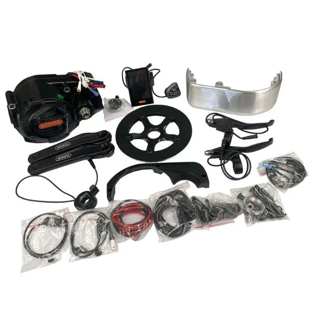 Order a A genuine replacement electric motor kit for the Bafang electric bike, including cables, sensors, an LCD monitor and much more.